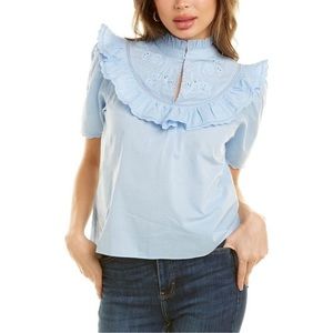St. Roche Nan Top-Baby Blue